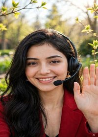 Nora ready to help on WhatsApp